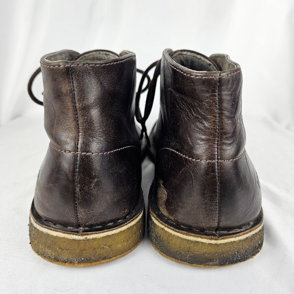 UGG Men's Leighton Chukka Boot 3275 Chocolate Brown Size 9.5 2 Eye - Picture 6 of 9